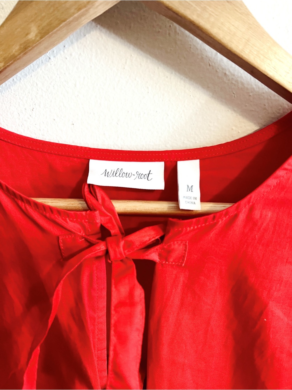 Willow & Root Front Tie Bubble Dress - Picture 7 of 11
